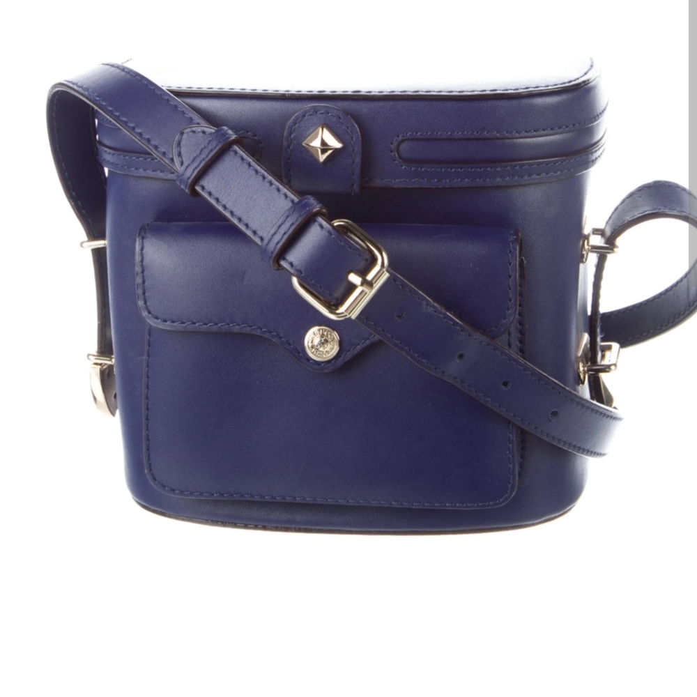 💜 Rebecca Minkoff Collin Camera Bag / Crossbody Handbag Dark Blue